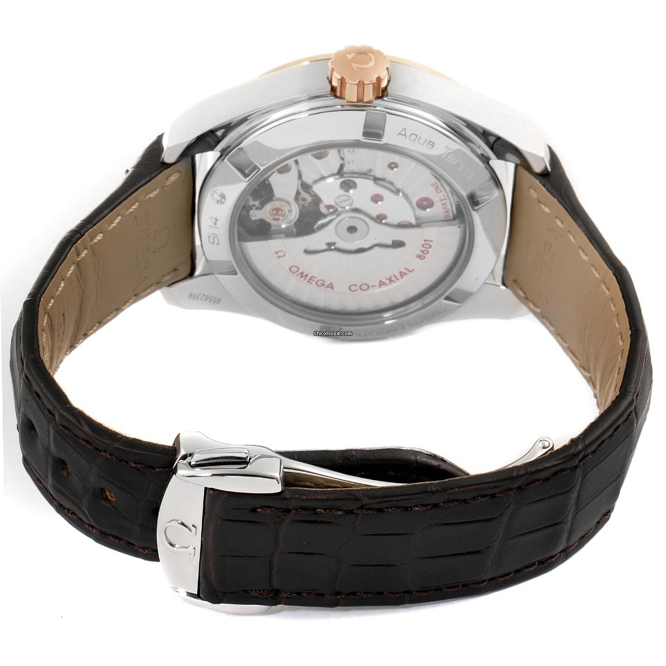 Omega Seamaster Aqua Terra Mens watch Unisex Automatic Gold Steel 231.23.39.22.06.001 7