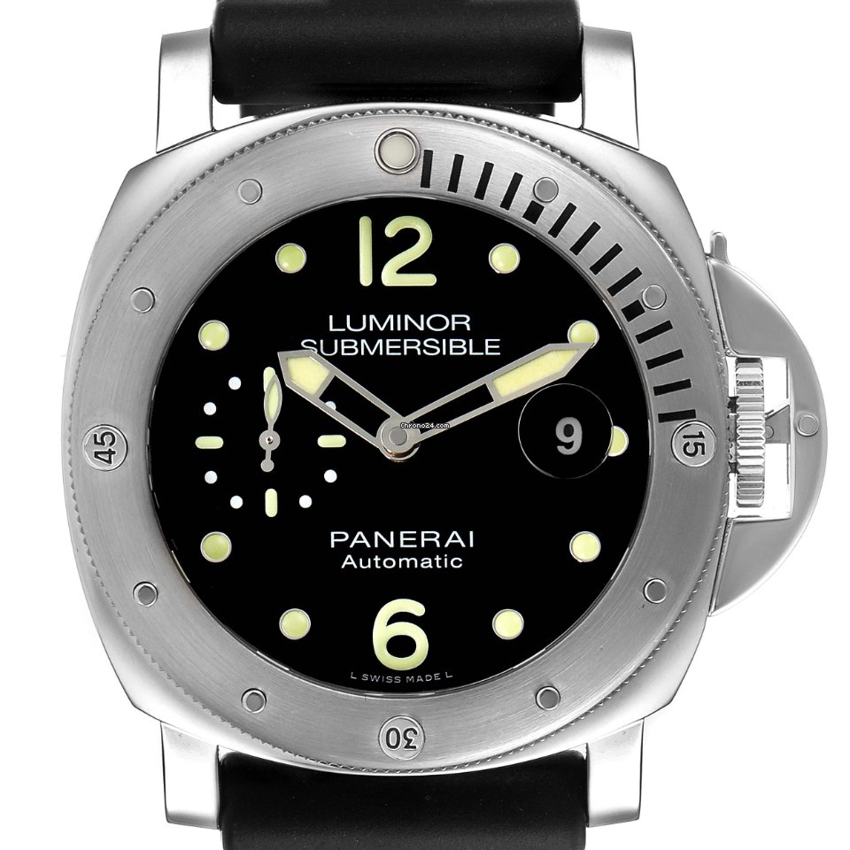 Panerai Luminor Submersible Mens watch Unisex Automatic Steel PAM01024 7