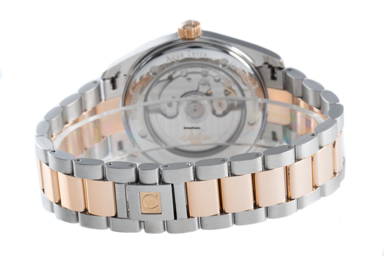 Omega Seamaster Aqua Terra Mens watch Unisex Automatic Gold Steel 2303.30.00 7