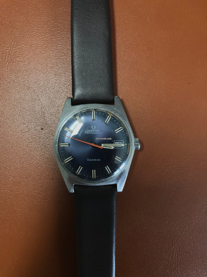 Omega Geneve Mens watch Unisex Automatic Steel 166.041 7