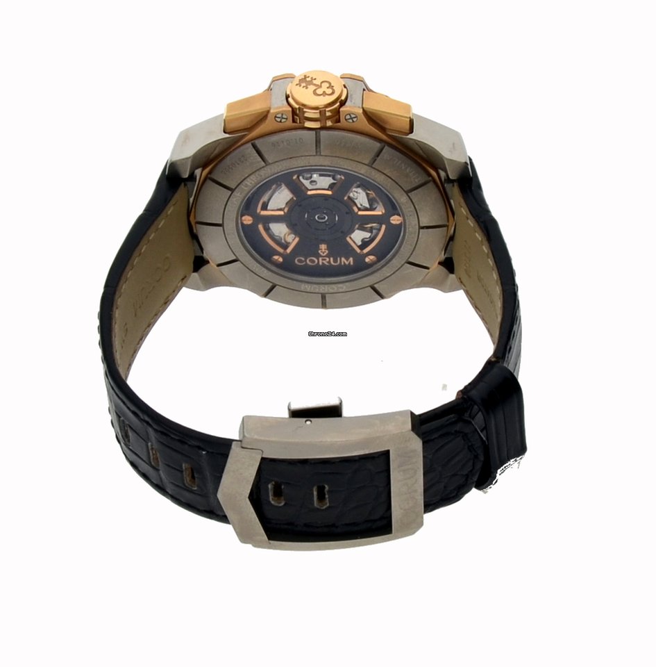 Corum Admirals Cup AC-One Mens watch Unisex Automatic Titanium 132.201.05 0F01 AN11 7