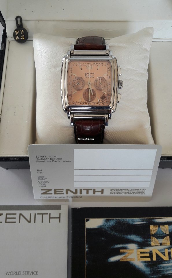 Zenith El Primero Mens watch Unisex Automatic Steel 90 01.0420.400 7