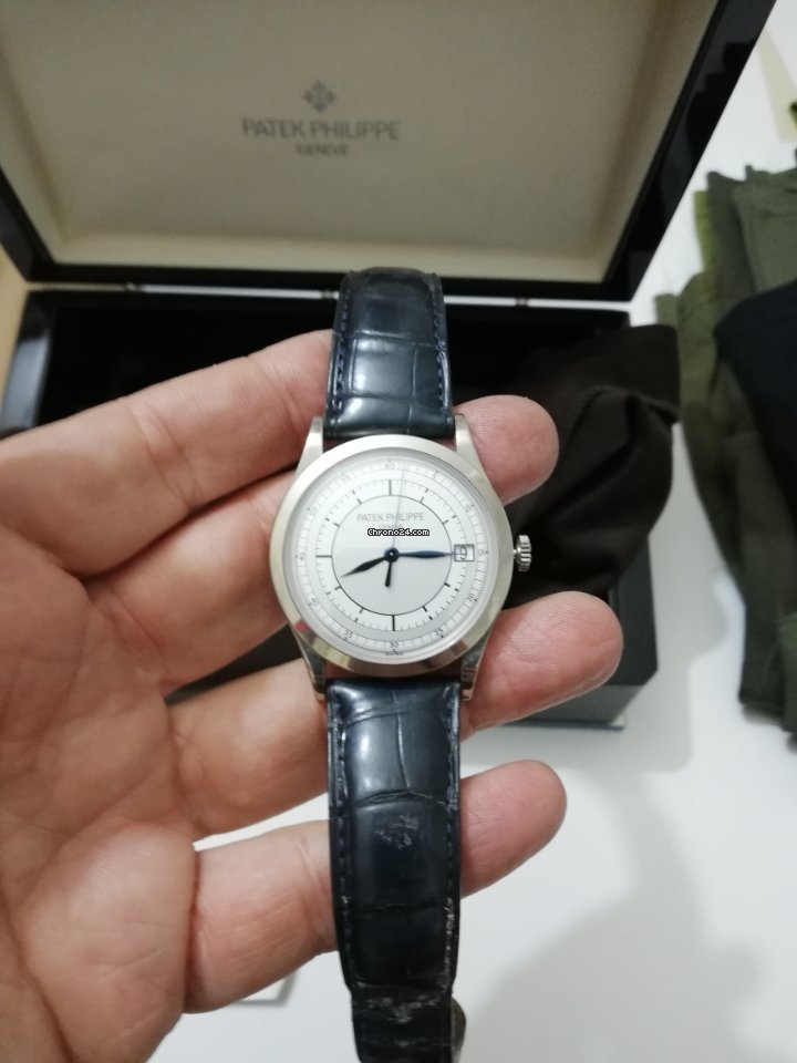 Patek Philippe Calatrava Mens watch Unisex Automatic White gold 5296G-001 7