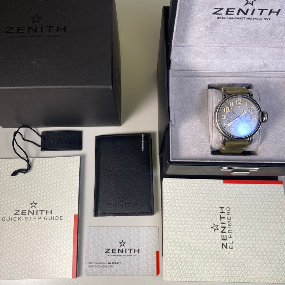 Zenith Pilot Mens watch Unisex Automatic Steel 11.2430.4069 21.C773 7