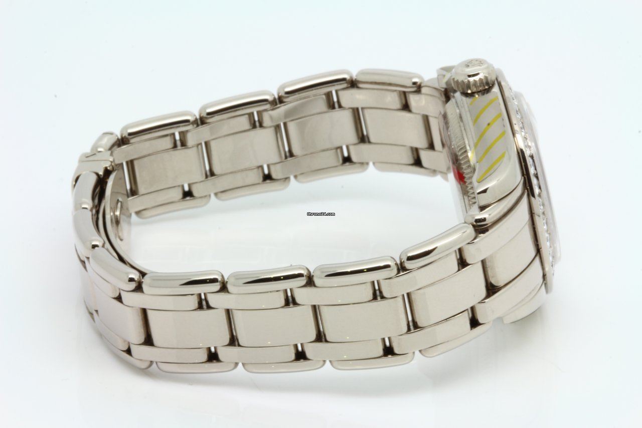 Rolex Lady-Datejust Pearlmaster Womens watch White gold Automatic 69299 7