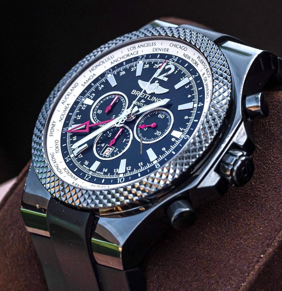 Breitling Bentley GMT Mens watch Unisex Automatic Steel M4736212 B919 7