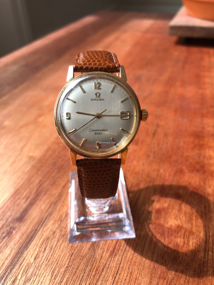 Omega Seamaster Mens watch Unisex Manual winding Yellow gold 136.011 7