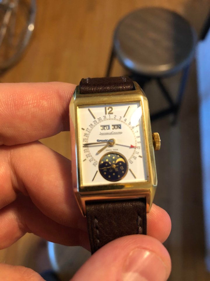 Jaeger-LeCoultre Mens watch Unisex Manual winding Yellow gold 141.010.1 7