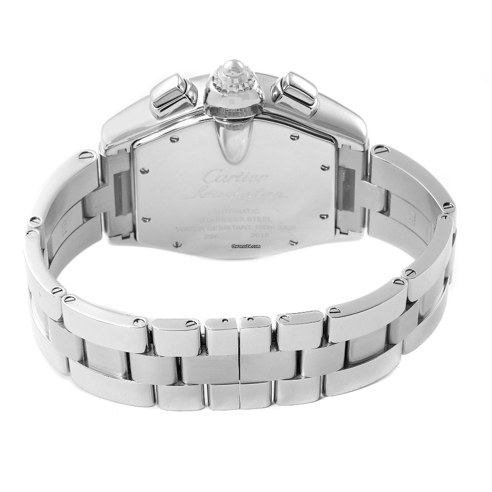 Cartier Roadster Mens watch Unisex Automatic Steel W62006X6 7