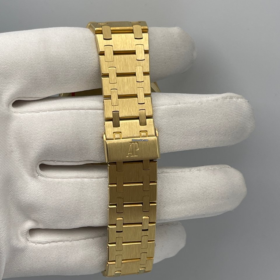 Audemars Piguet Royal Oak Day-Date Mens watch Unisex Automatic Yellow gold 25594BA.OO.0789BA.05 7