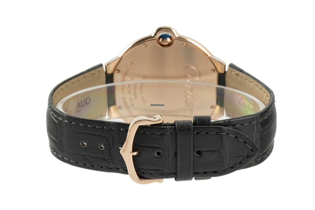 Cartier Ballon Bleu Mens watch Unisex Manual winding Red gold 3661 7