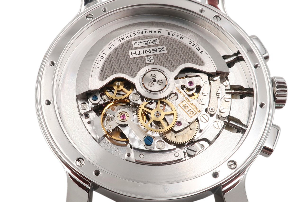 Zenith El Primero Chronomaster Mens watch Unisex Automatic Steel 03.1260.4010 01.C505 7