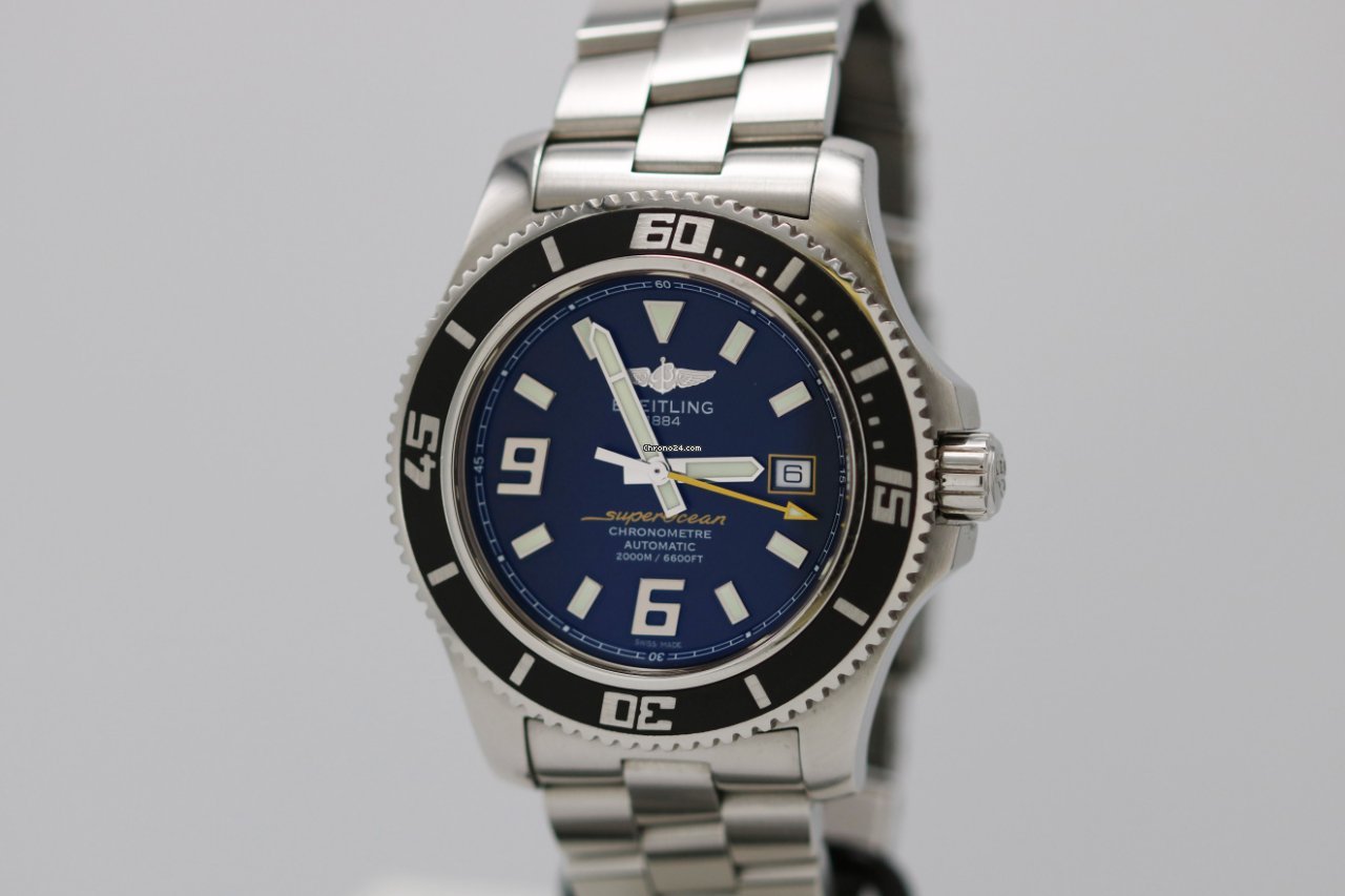 Breitling Superocean 44 Mens watch Unisex Automatic Steel A1739102 BA78 7