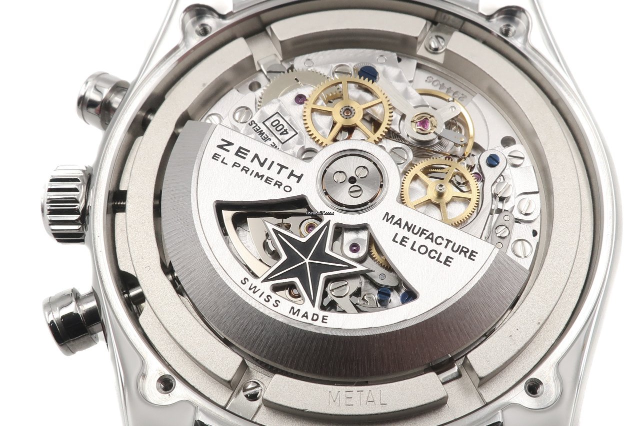 Zenith El Primero 36000 VpH Mens watch Unisex Automatic Steel 03.2040.400 7