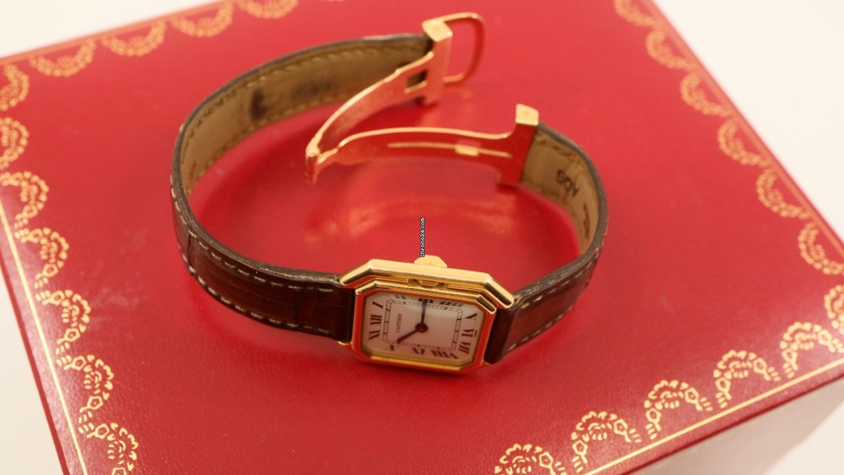 Cartier Mens watch Unisex Manual winding Yellow gold 780992616 7
