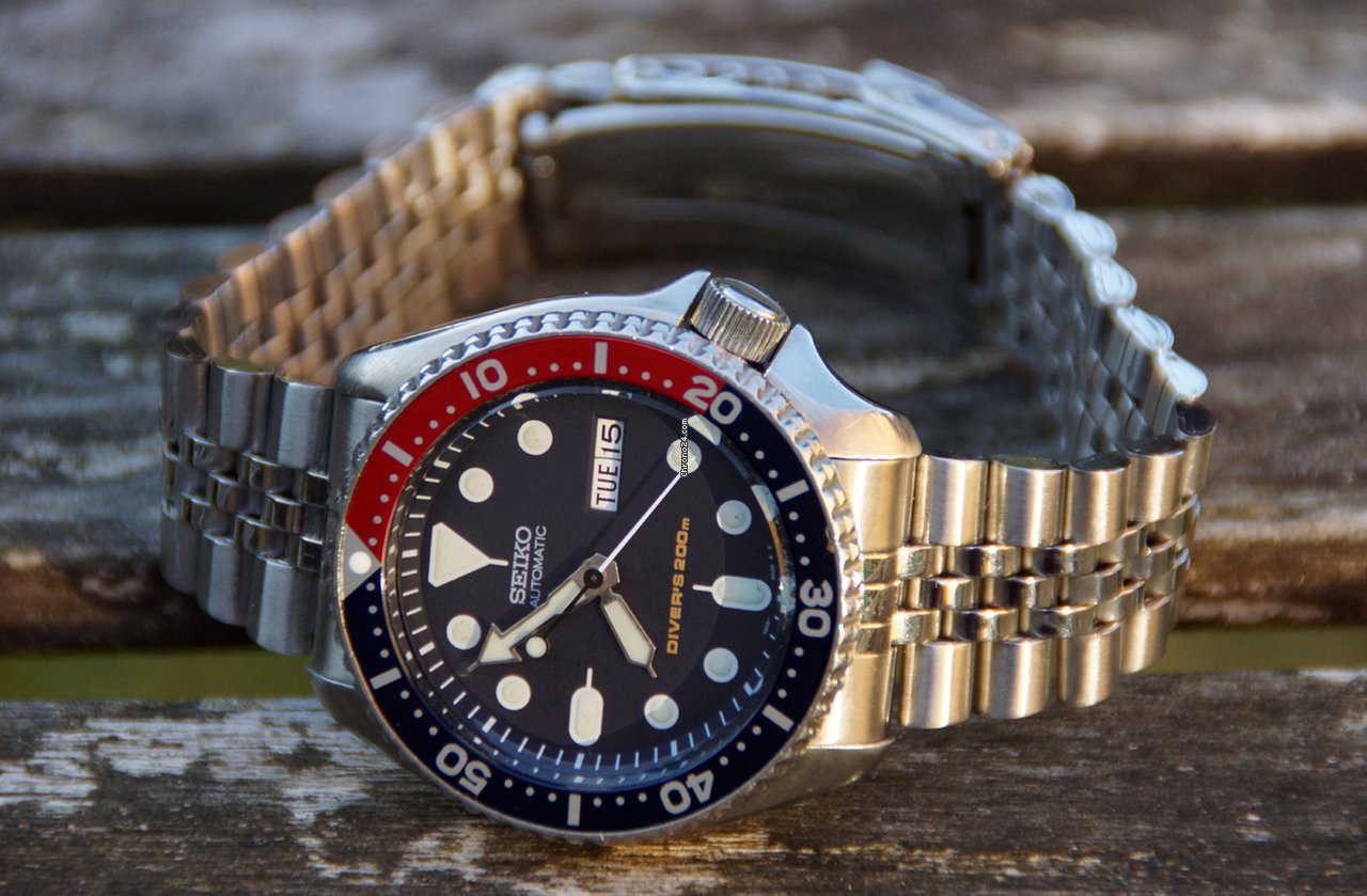 Seiko Prospex Mens watch Unisex Automatic Steel SKX009K2 7