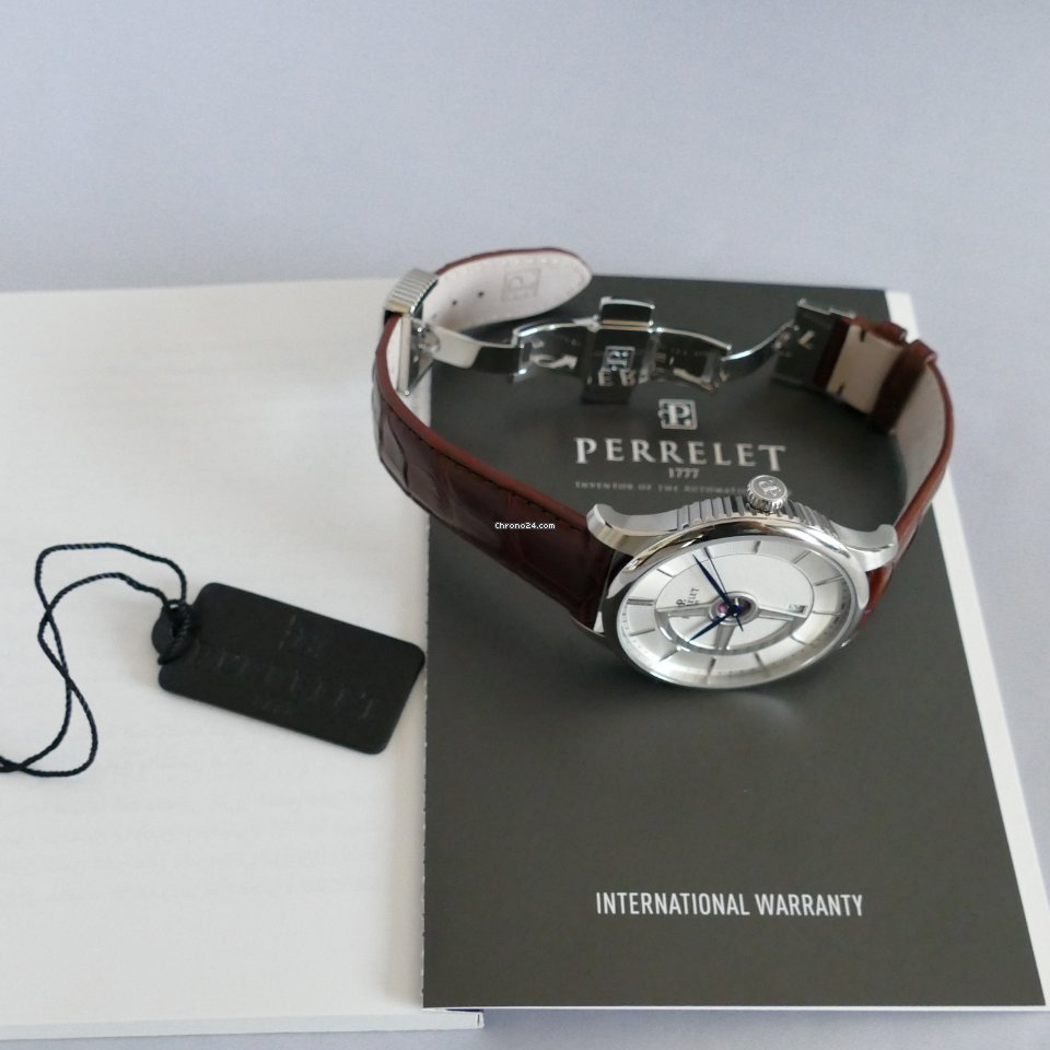 Perrelet Mens watch Unisex Automatic Steel A1090 1 7