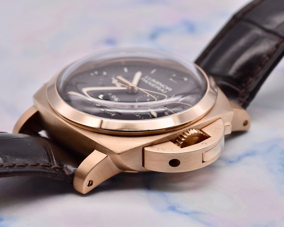Panerai Special Editions Mens watch Unisex Manual winding Rose gold PAM 00319 7