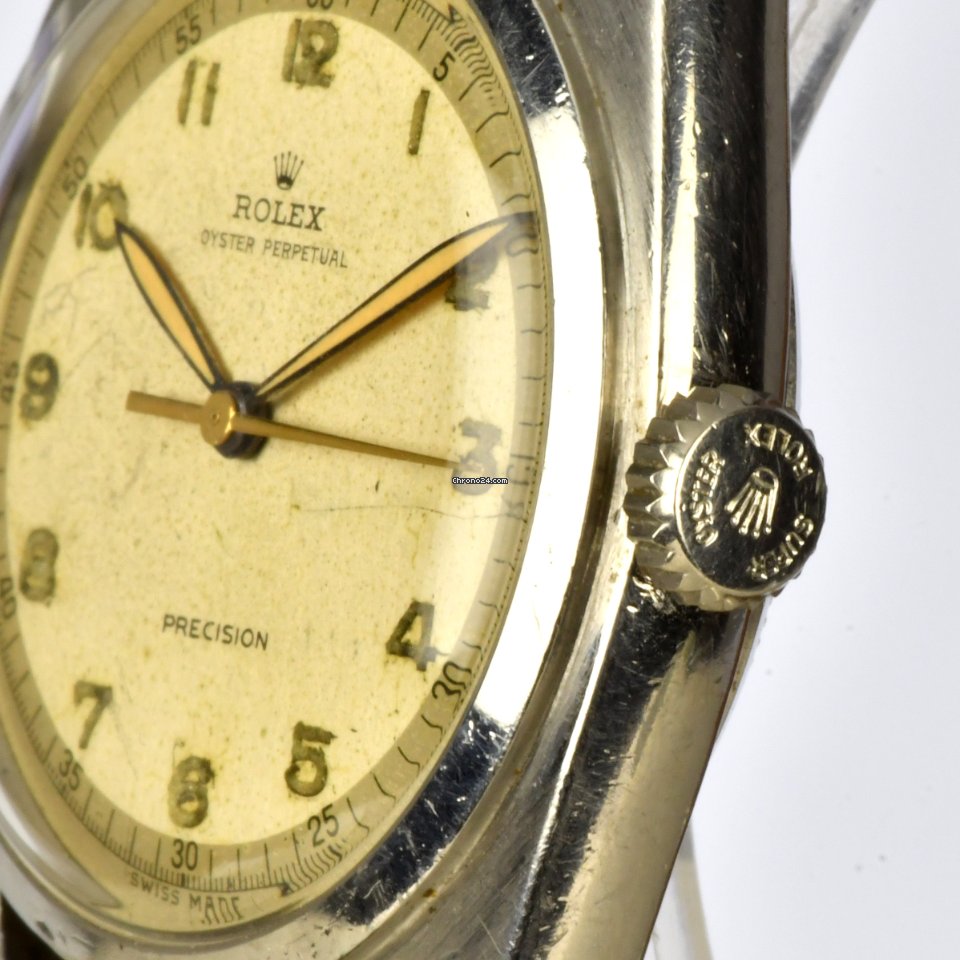 Rolex Mens watch Unisex Steel Automatic 6098 7