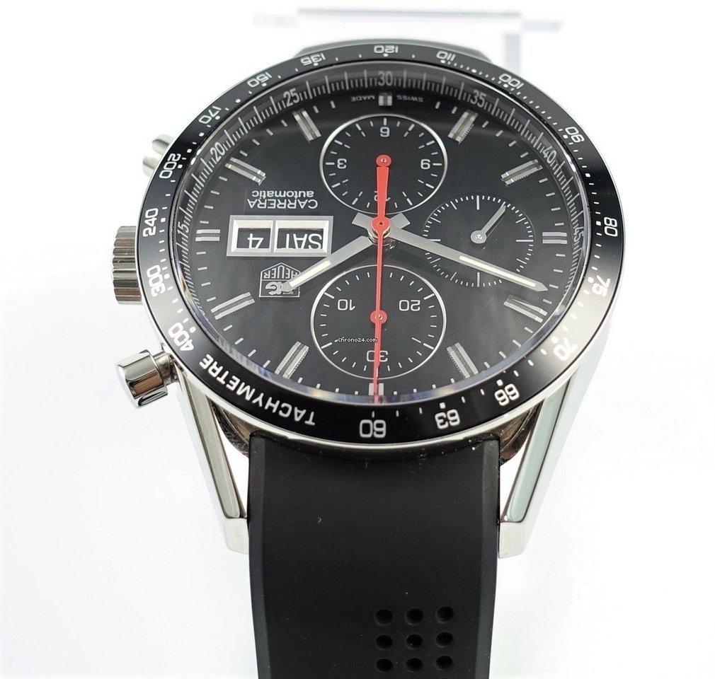 TAG Heuer Carrera Calibre 16 Mens watch Unisex Automatic Steel cv201ah.ft6014 7