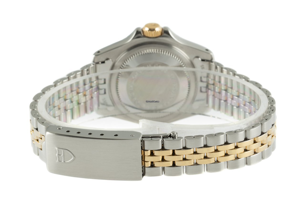Tudor Prince Oysterdate Womens watch Automatic Gold Steel 96093 7