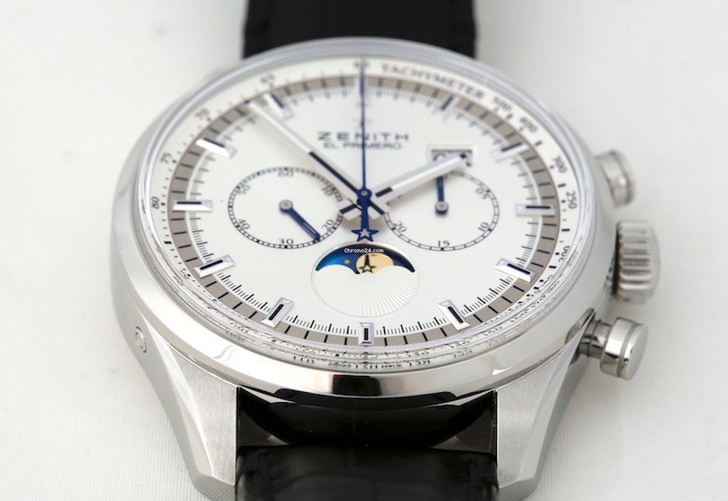 Zenith El Primero Mens watch Unisex Automatic Steel 03.2160.4047 02.C713 7