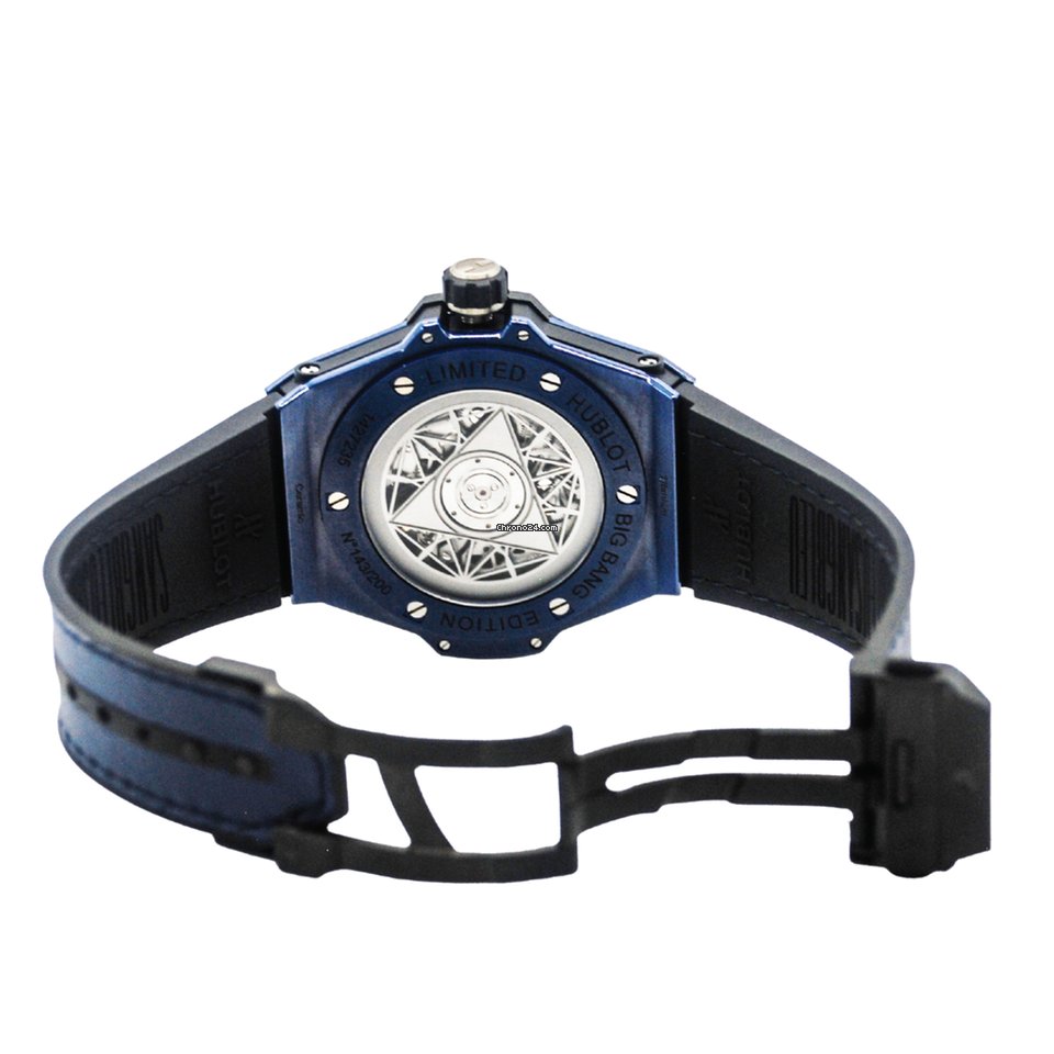 Hublot Big Bang Sang Bleu Mens watch Unisex Automatic Ceramic 415.EX.7179.VR.MXM19 7