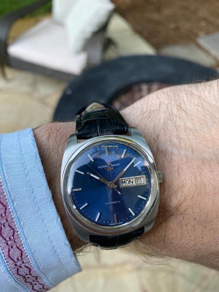 Ulysse Nardin Mens watch Unisex Automatic Steel 8186 7