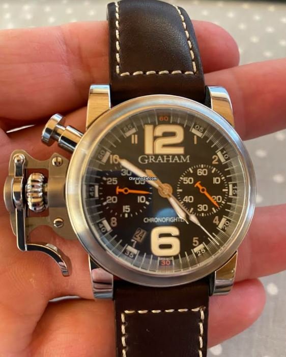 Graham Chronofighter R.A.C. Mens watch Unisex Automatic Steel 2CRBS.B02A.L81B 7