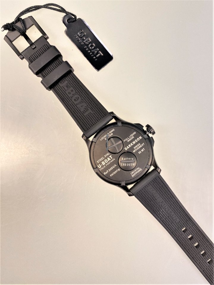 U-Boat Mens watch Unisex Quartz Steel 8464 A 7