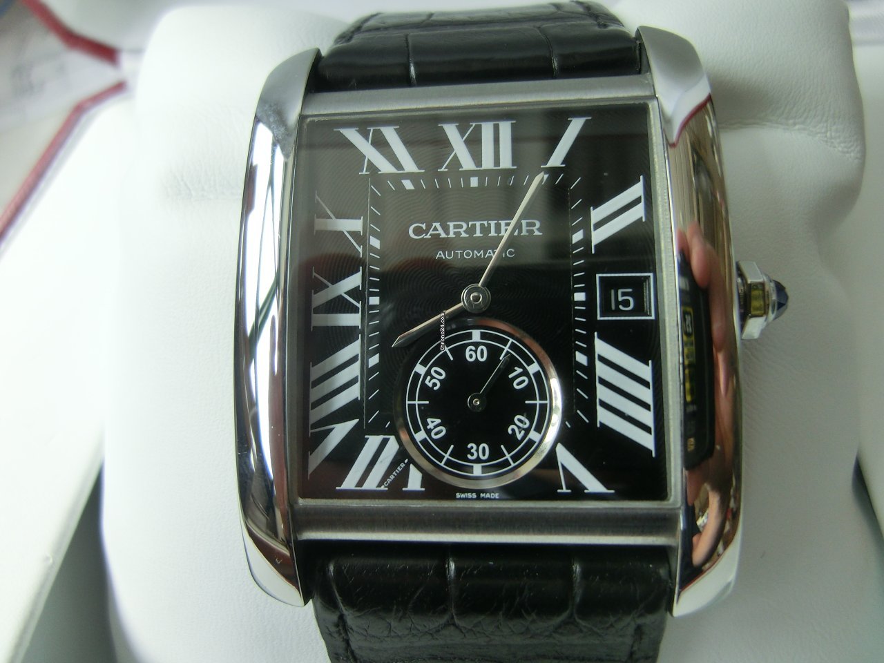 Cartier Tank MC Mens watch Unisex Automatic Steel W5330004 7
