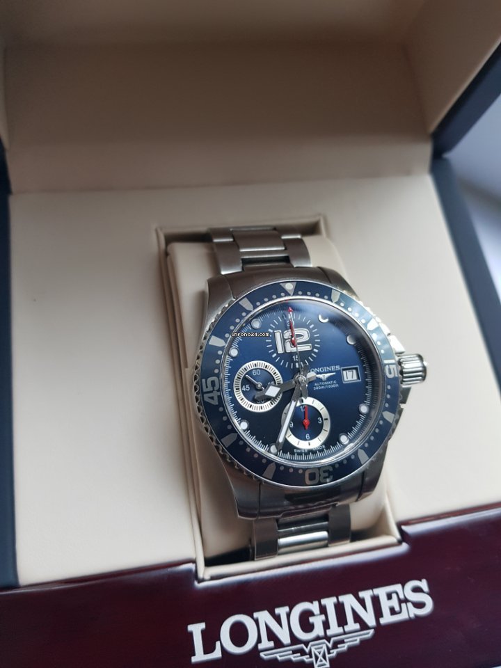 Longines HydroConquest Mens watch Unisex Automatic Steel L3.644.4.96.6 7