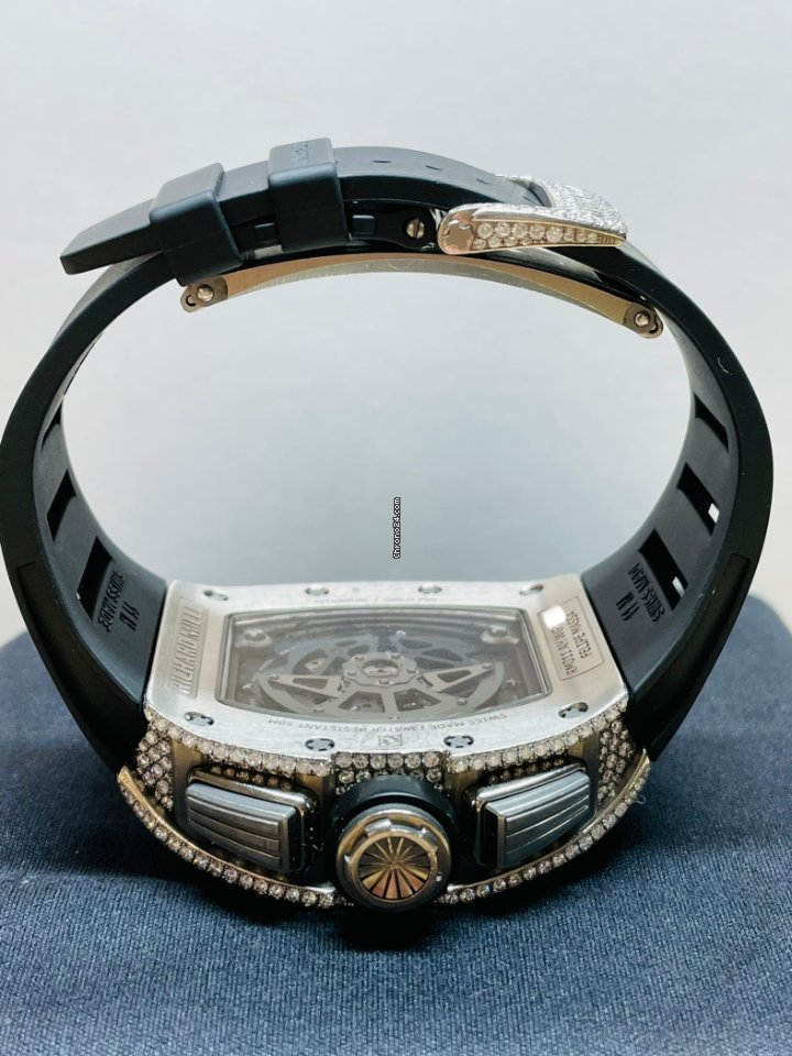 Richard Mille RM 011 Mens watch Unisex Automatic White gold RM-011-FM 7