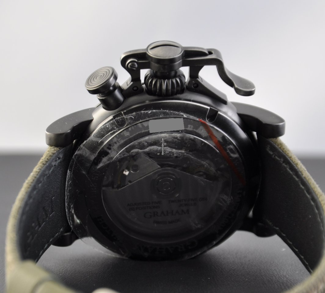 Graham Chronofighter Mens watch Unisex Automatic Steel 2CVAV.G03A 7