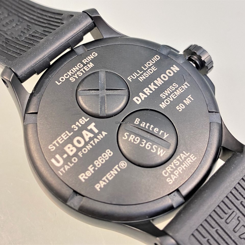 U-Boat Mens watch Unisex Quartz Steel 8698 A 7