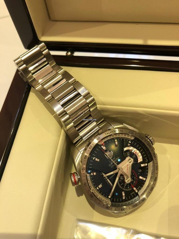 TAG Heuer Grand Carrera Mens watch Unisex Automatic Steel CAV5115 7
