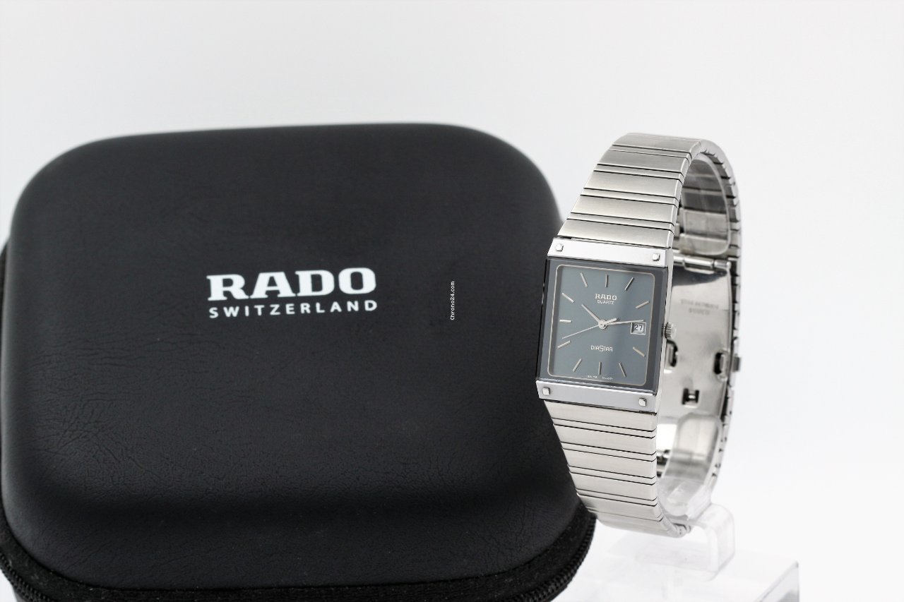 Rado Diastar Mens watch Unisex Quartz Steel 129.0194.3 7