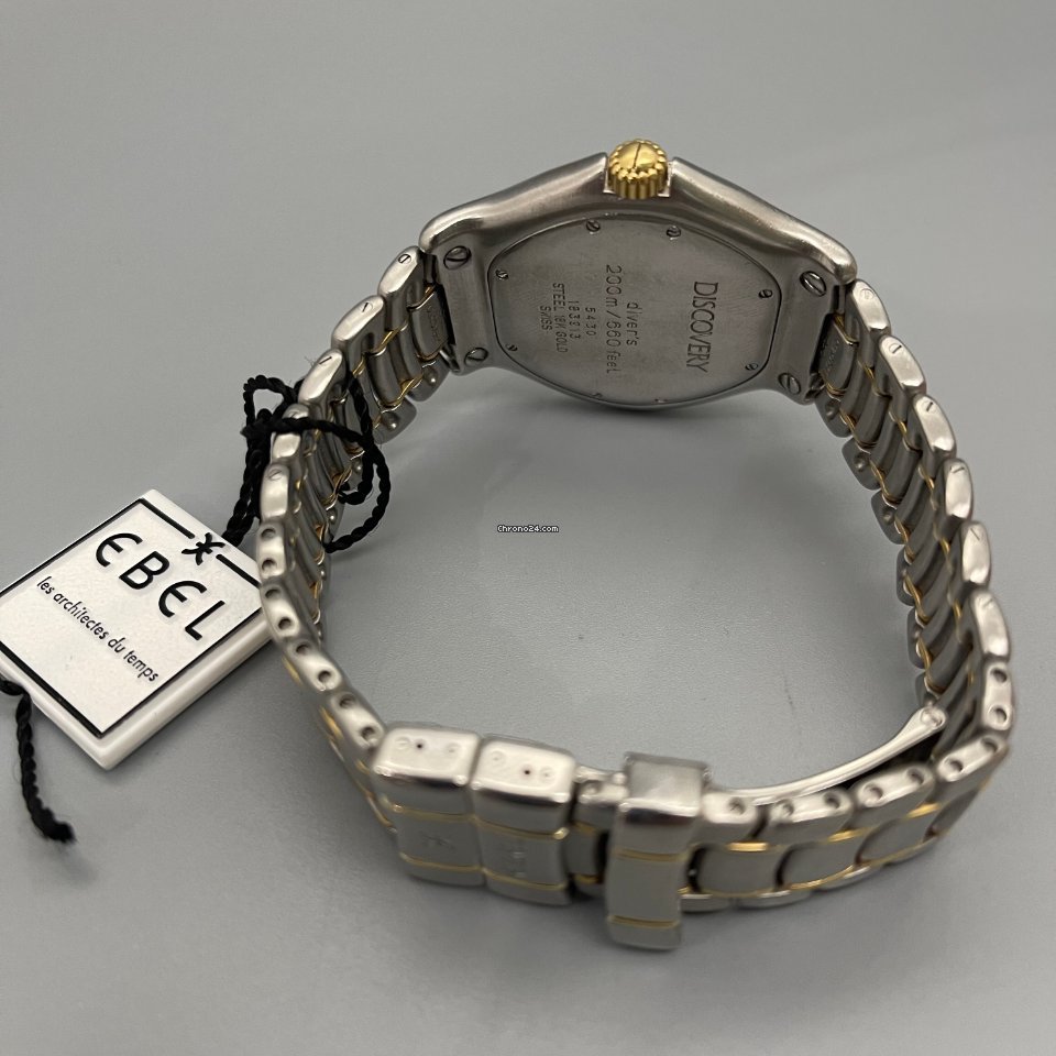 Ebel Discovery Mens watch Unisex Gold Steel 183913 7