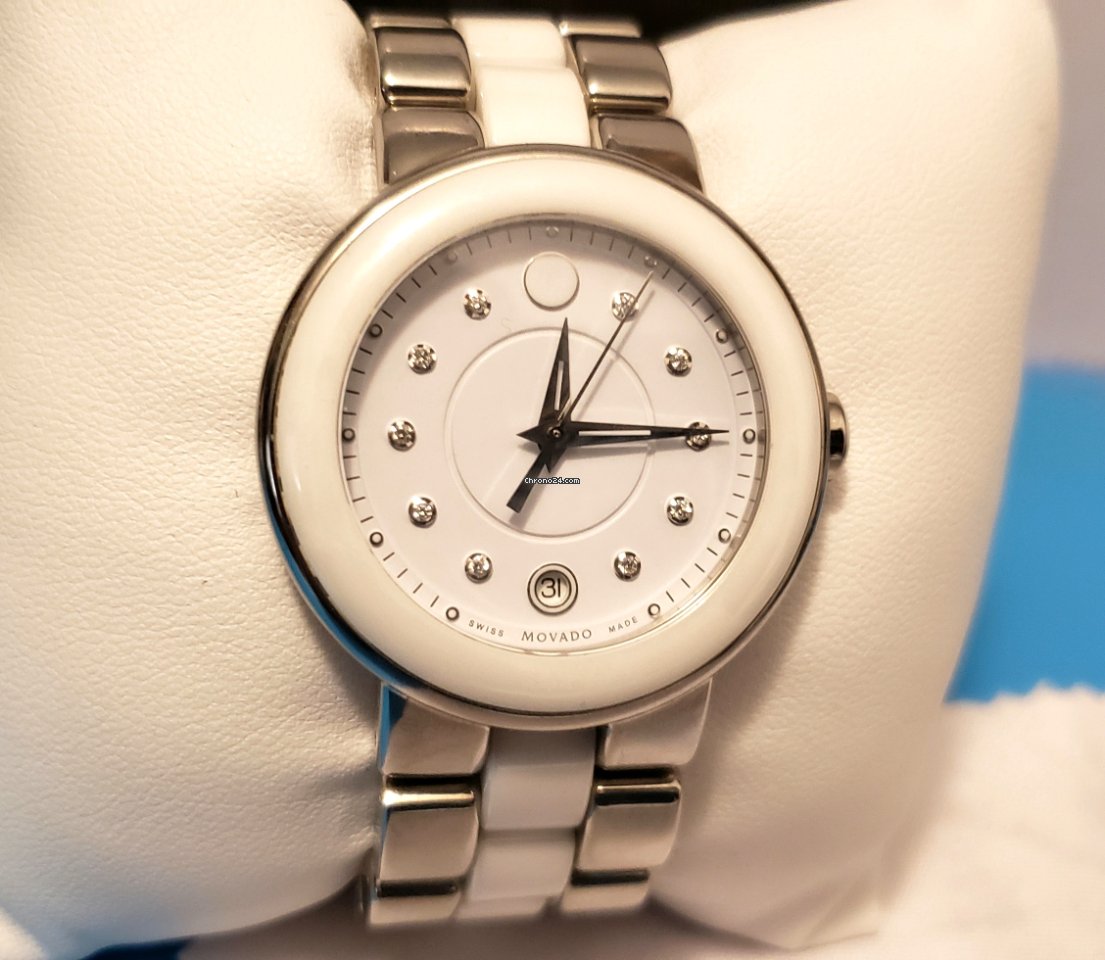 Movado Cerena Womens watch Quartz Steel 0606931 7
