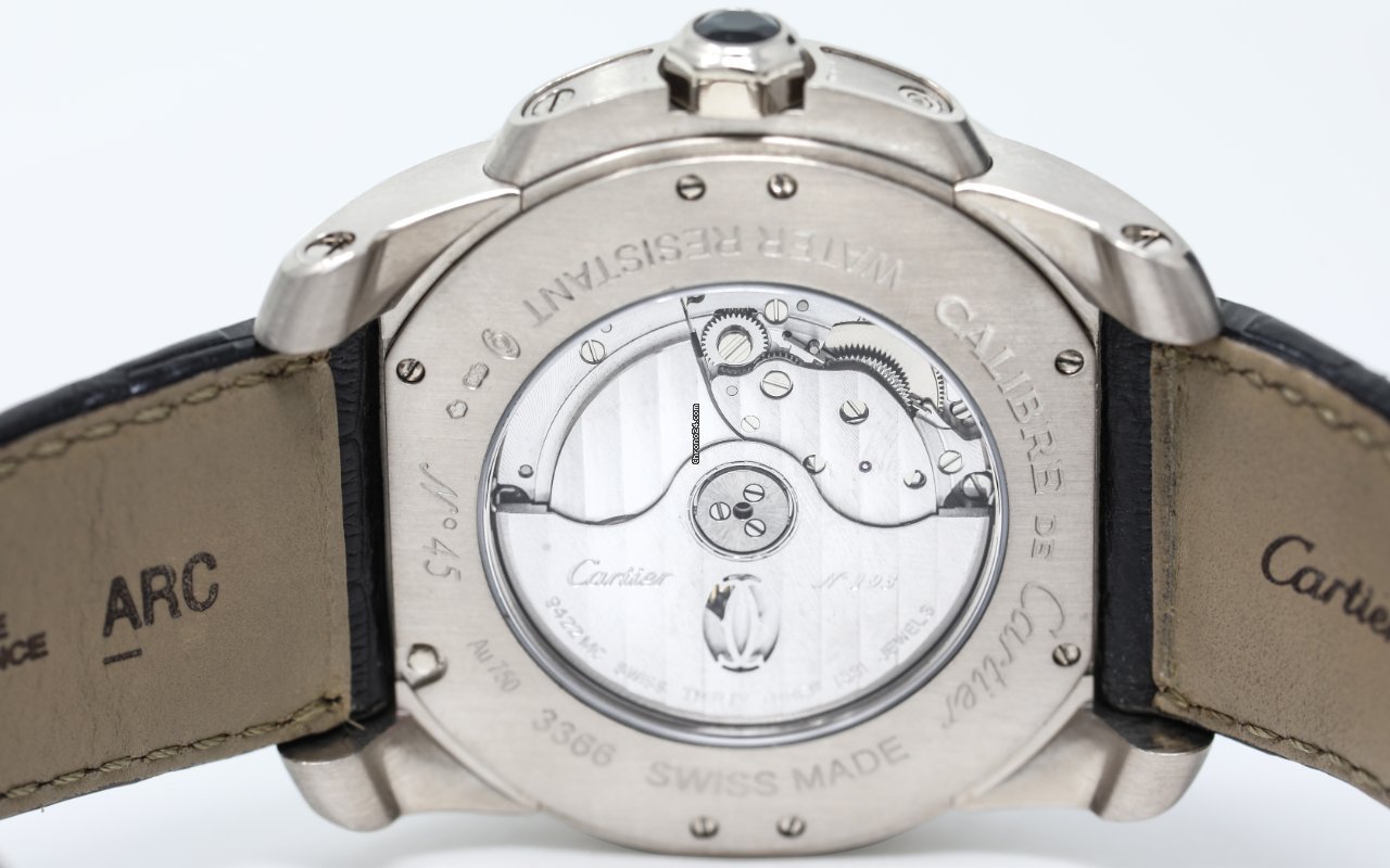 Cartier Calibre de Cartier Mens watch Unisex Automatic White gold W7100030 7