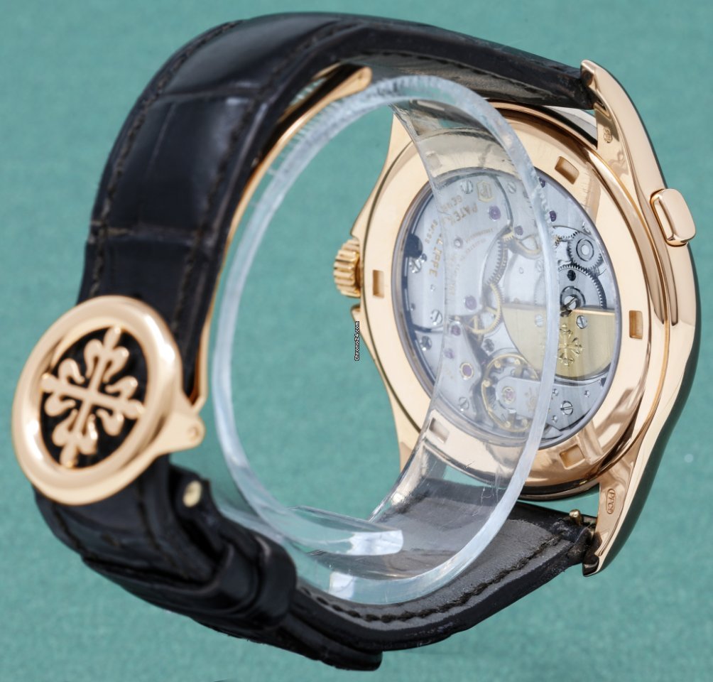 Patek Philippe World Time Mens watch Unisex Automatic Rose gold 5130 7