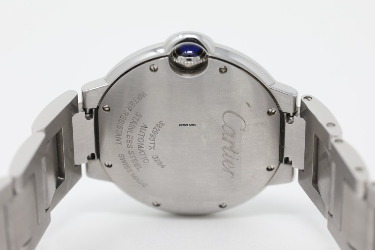Cartier Ballon Bleu 36mm Mens watch Unisex Automatic Steel WE902075 7