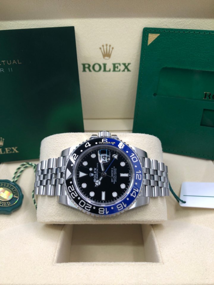 Rolex GMT-Master II Mens watch Unisex Steel Automatic 126710BLNR-0002 7