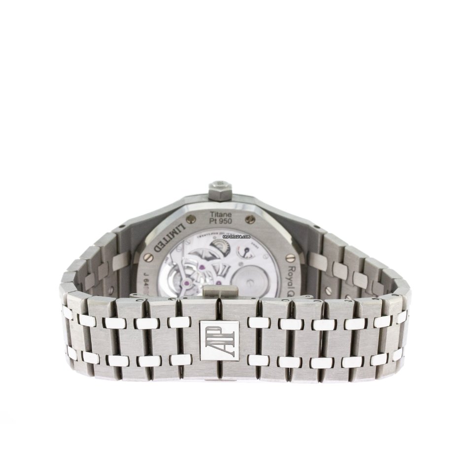 Audemars Piguet Royal Oak Tourbillon Mens watch Unisex Manual winding Titanium 26510IP.OO.1220IP.01 7