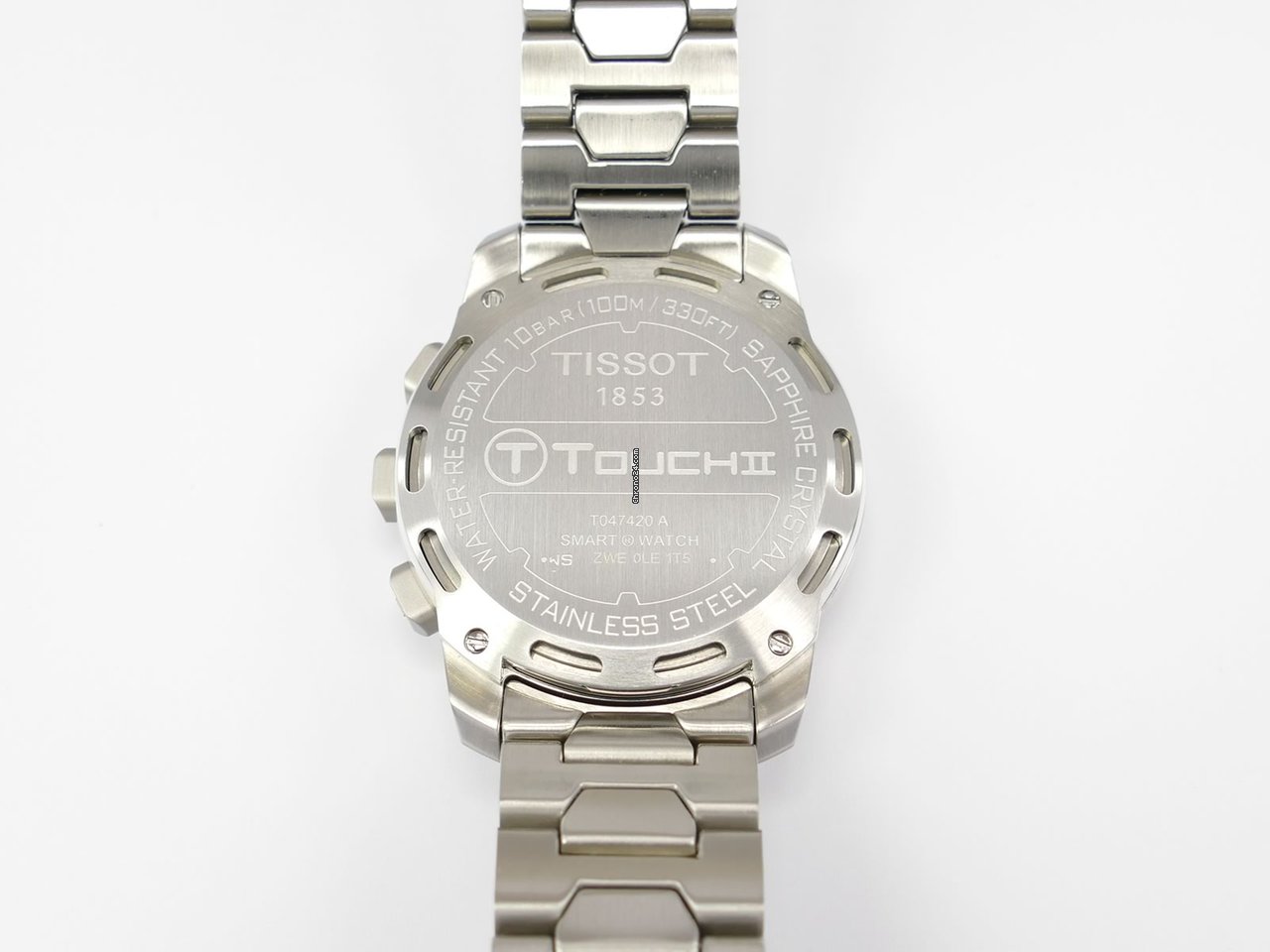 Tissot T-Touch II Mens watch Unisex Quartz Steel T047.420.11.051.00 7