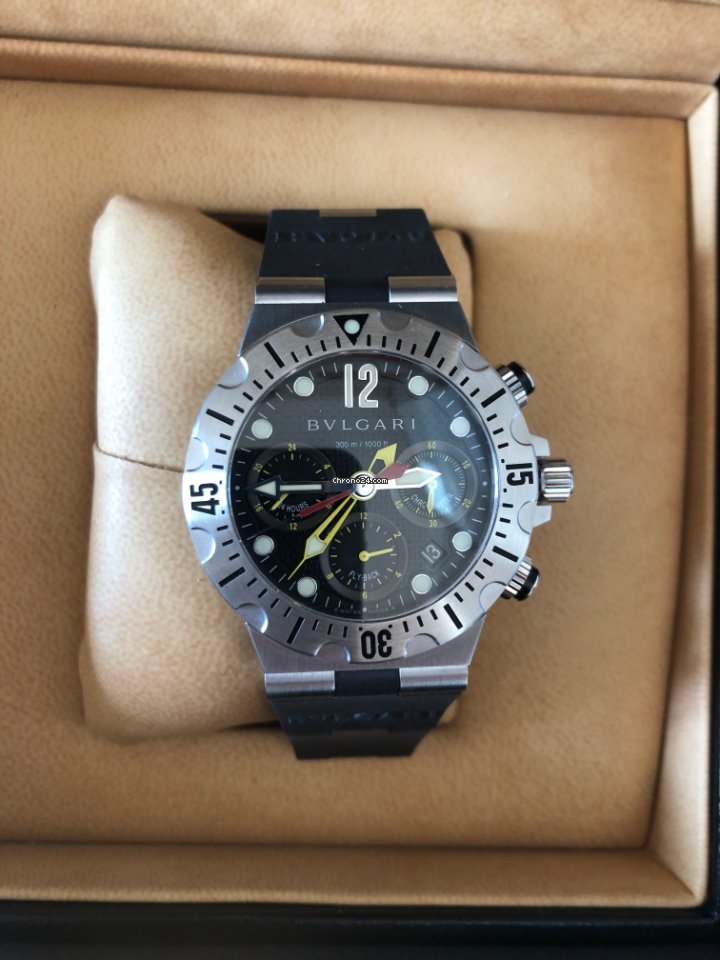 Bulgari Diagono Mens watch Unisex Steel SC40SVD 7