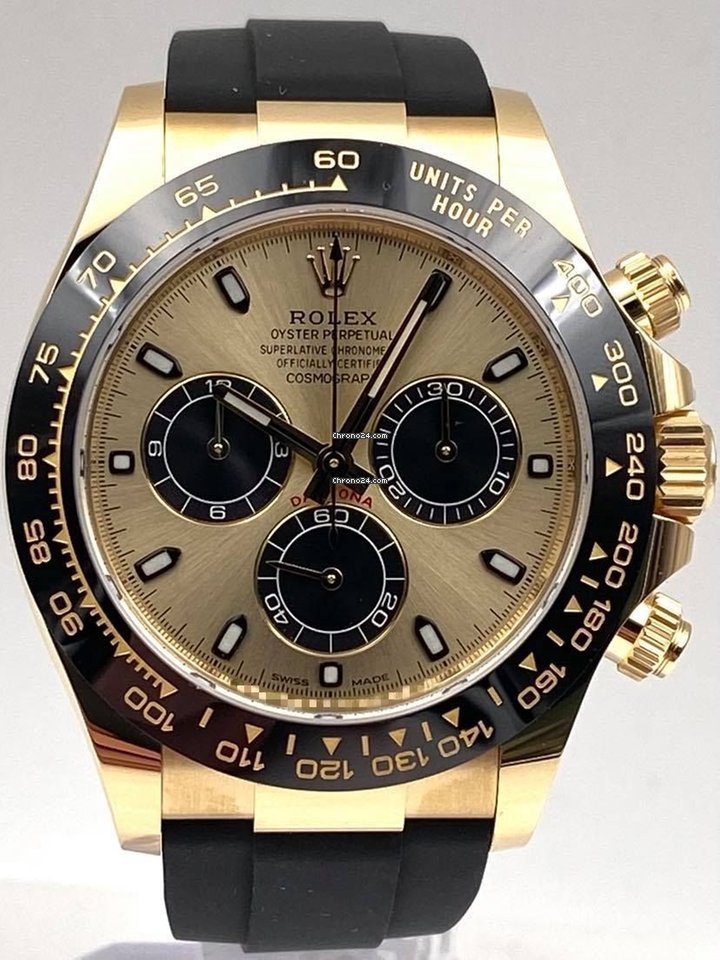 Rolex Daytona Mens watch Unisex Yellow gold Automatic 116518LN-0040 7