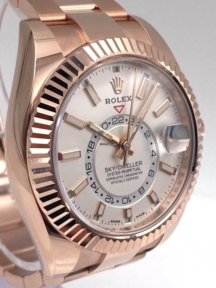 Rolex Sky-Dweller Mens watch Unisex Rose gold Automatic 326935-0005 7