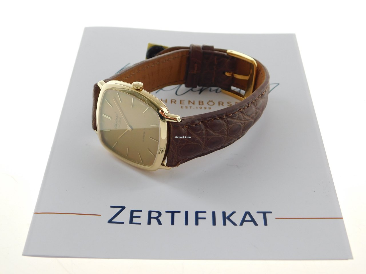 Chopard Mens watch Unisex Automatic Yellow gold 2086 7