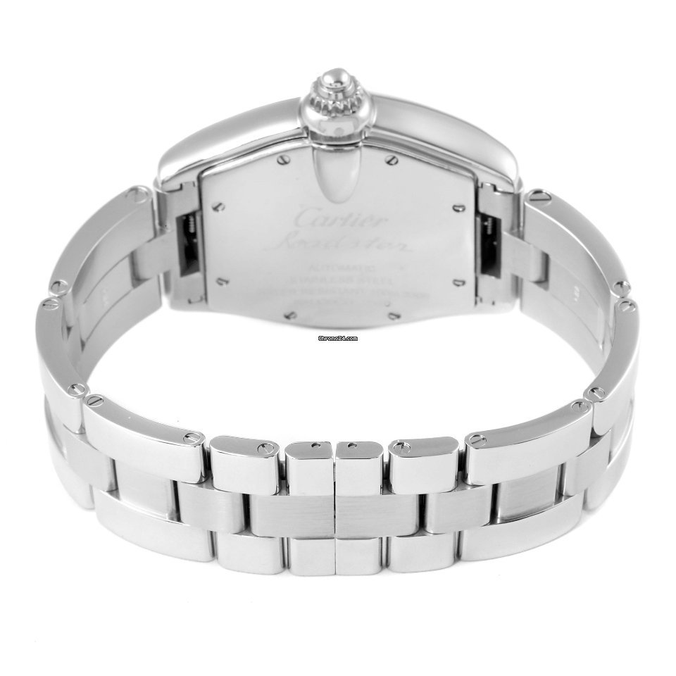 Cartier Roadster Mens watch Unisex Automatic Steel W62000V3 7